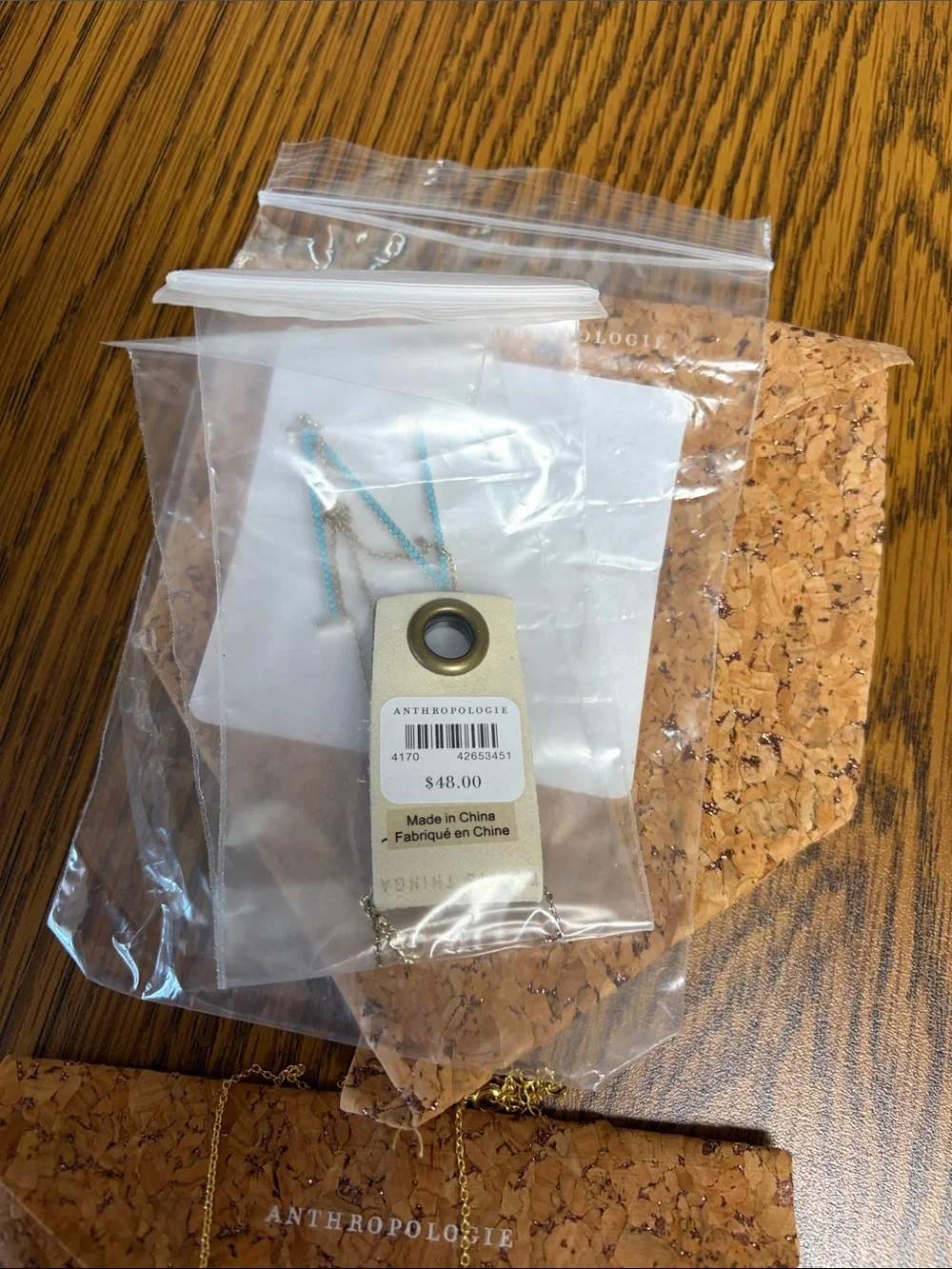 Anthropologie Initial *N* Necklaces